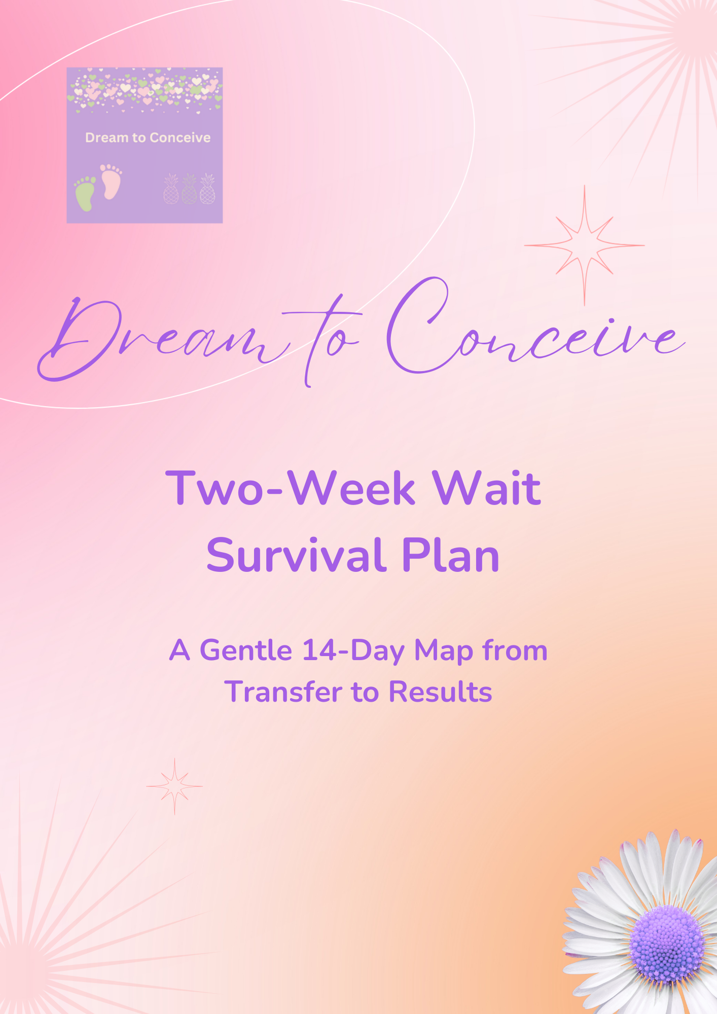 🌸 Two-Week Wait Survival Plan 🌸