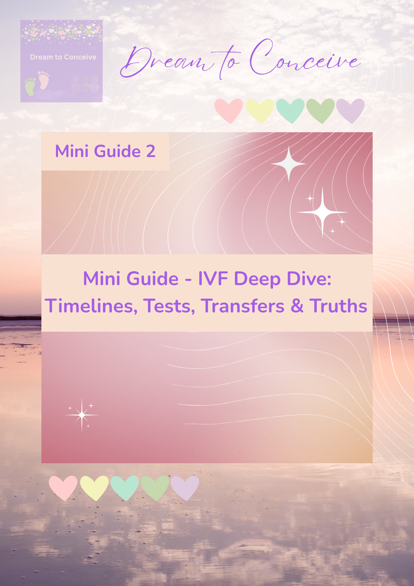 🩵 Dream to Conceive - Mini Guide 2 - IVF Deep Dive: Timelines, Tests, Transfers & Truths 🩵