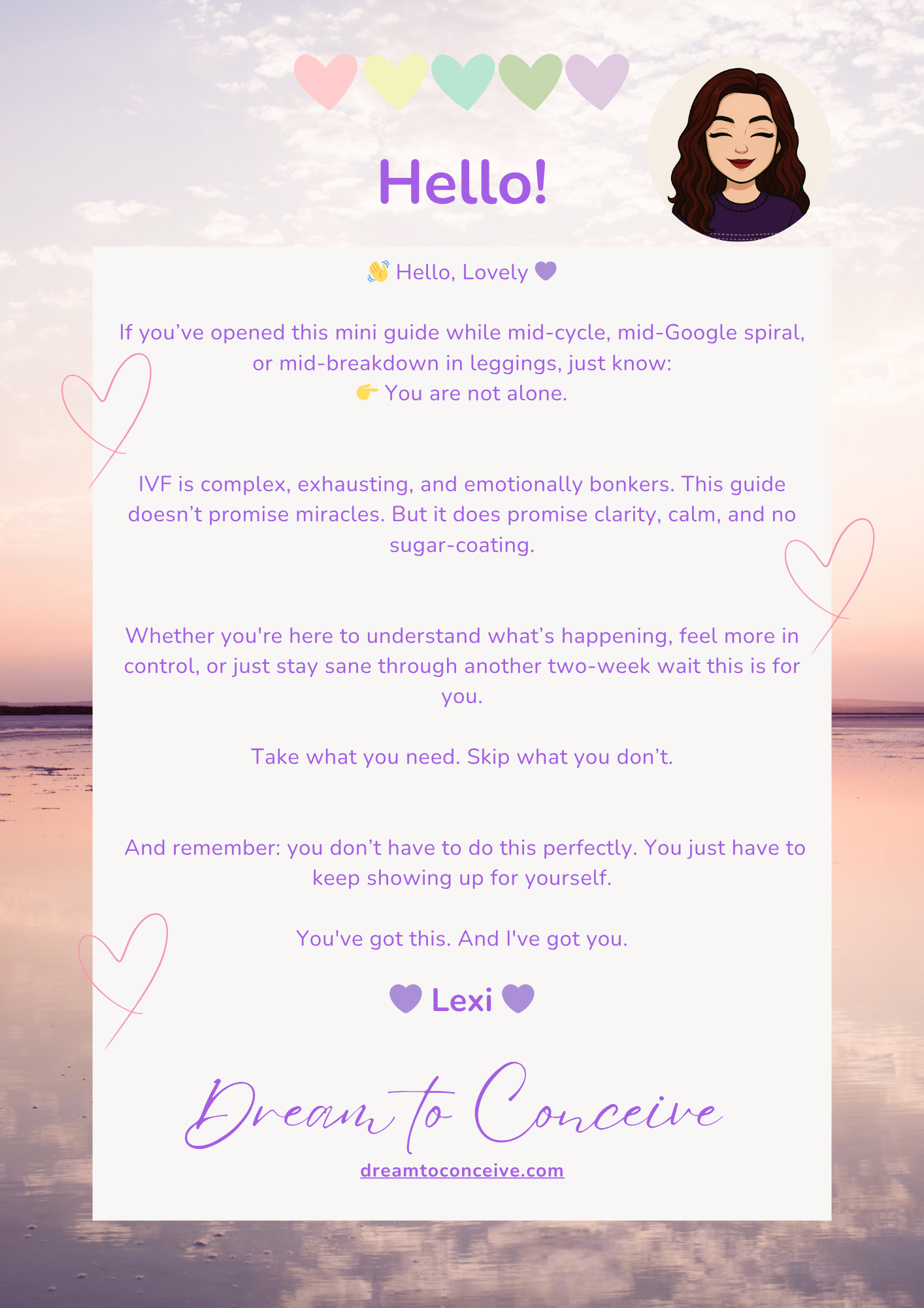 🩷 Mini Guide 5 - IVF Doesn’t Define You: Self-Worth, Boundaries & Emotional Survival Guide 🩷