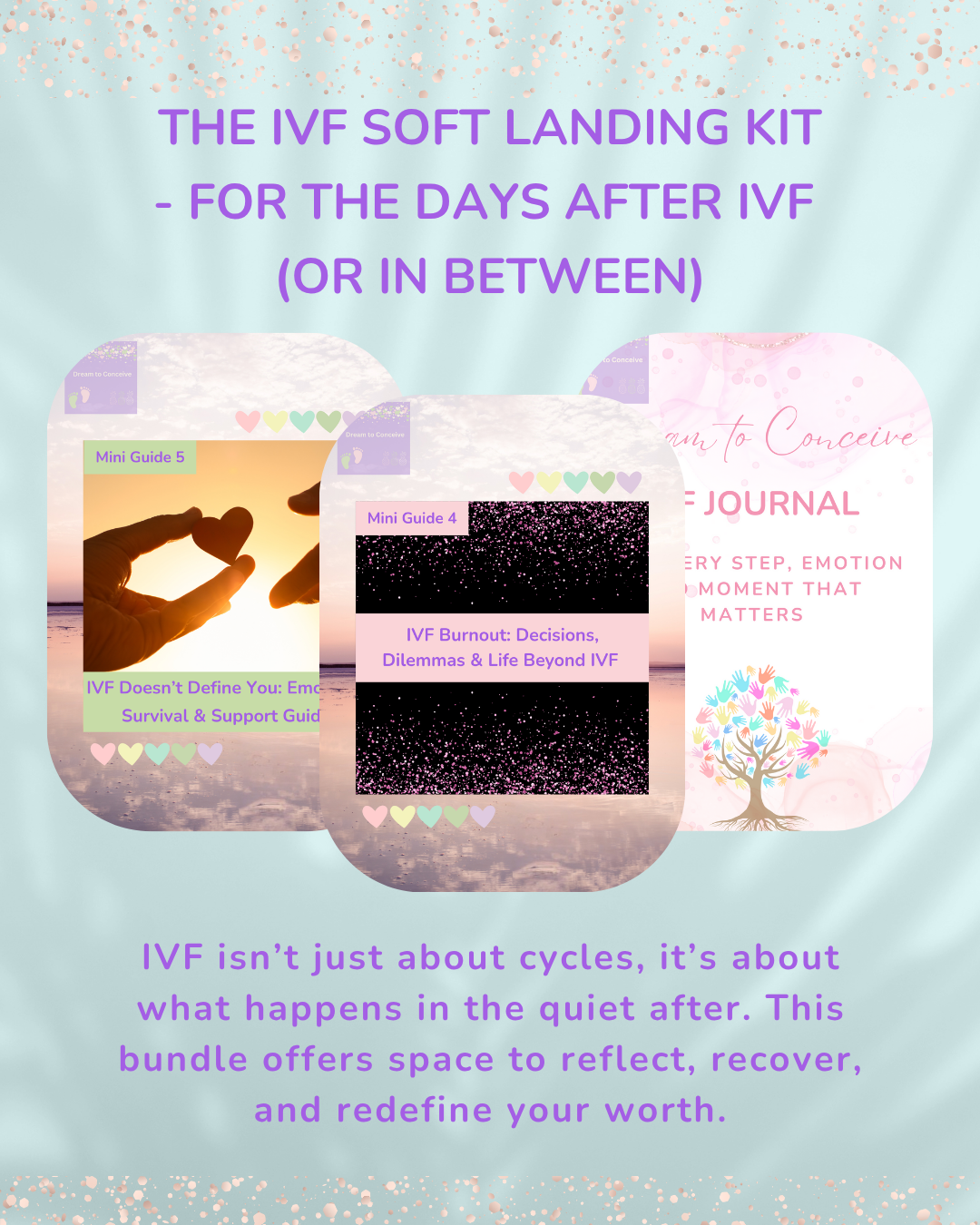 🕊️ The IVF Soft Landing Kit: The Emotional Reset Bundle 🕊️