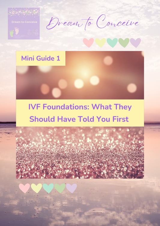 🧡 Dream to Conceive - Mini Guide 1 - IVF Foundations: What They Should Have Told You First 🧡