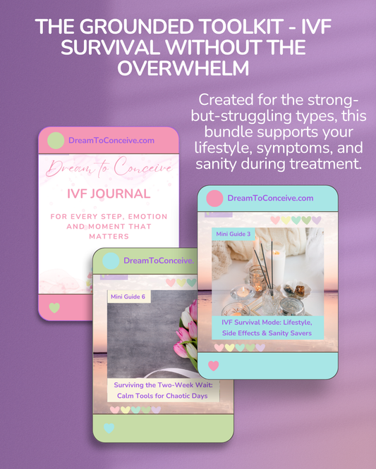 🧘‍♀️ The Grounded Toolkit - IVF Anxiety & Symptom Survival Pack 🧘‍♀️