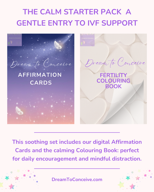 💫 The Calm Starter Pack - A Gentle Entry to IVF Support 💫