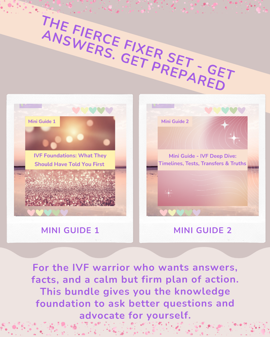 🛠️ 💕 The Fierce Fixer Set - Get Answers. Get Prepared 🛠️ 💕